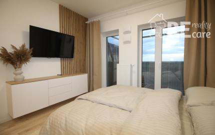 Na prenájom kompletne zariadený 1 izbový byt v novostavbe