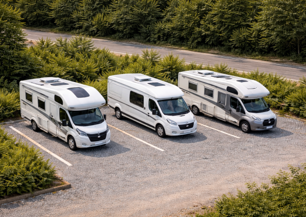 Na prenájom parkovacie státie pre karavan – BA, Polianky