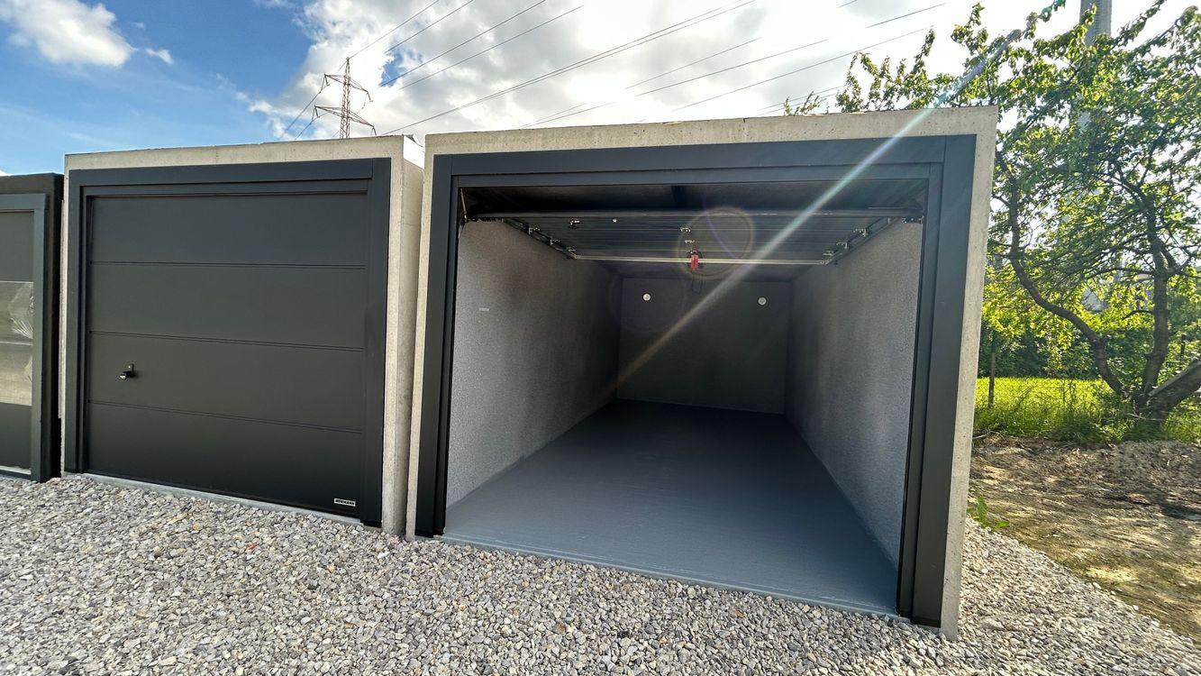 Na predaj nová betónová garáž spolu s pozemkom v Bratislave